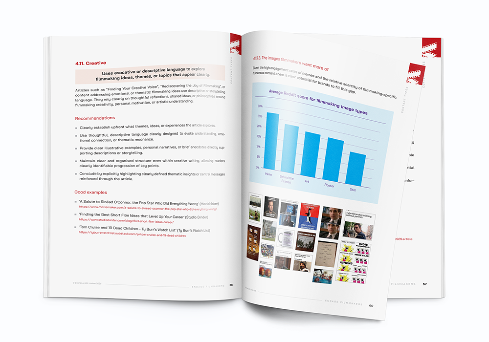 'Engage Filmmakers' Report