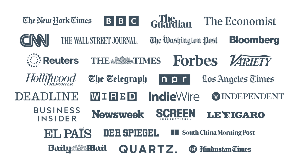 As featured in press logos