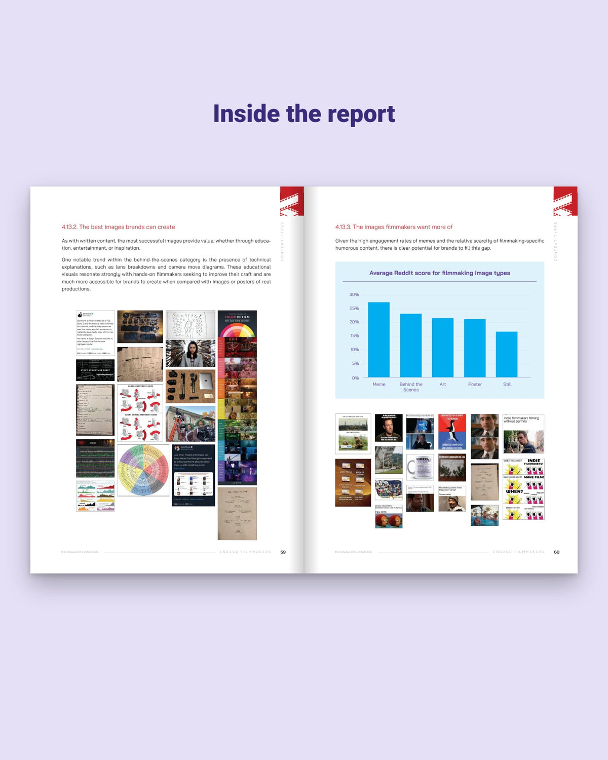 Engage Filmmakers, inside spread