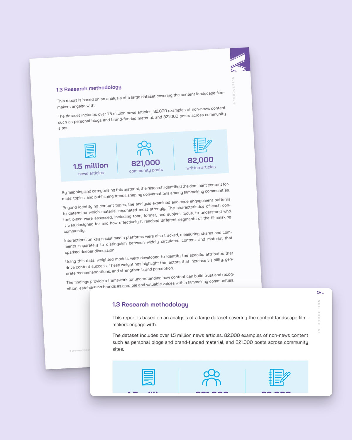 Engage Filmmakers, detail from inside the report