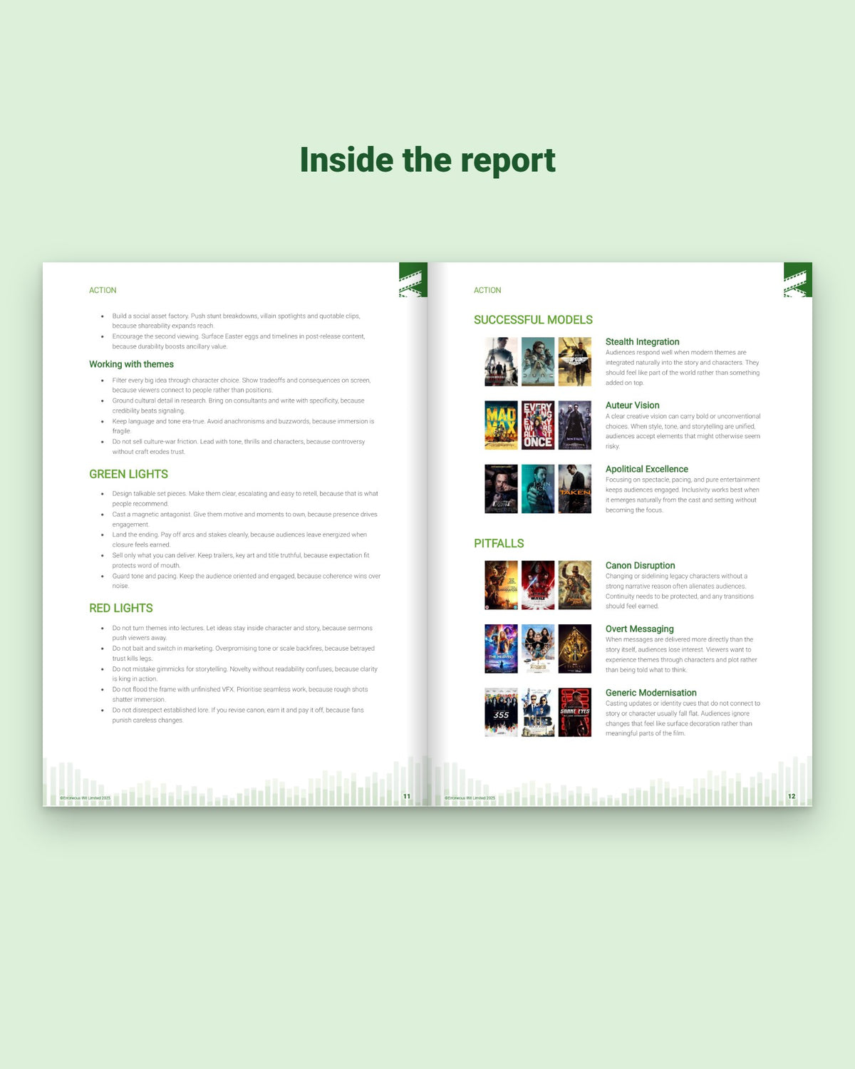 Greenlight Signals, inside spread
