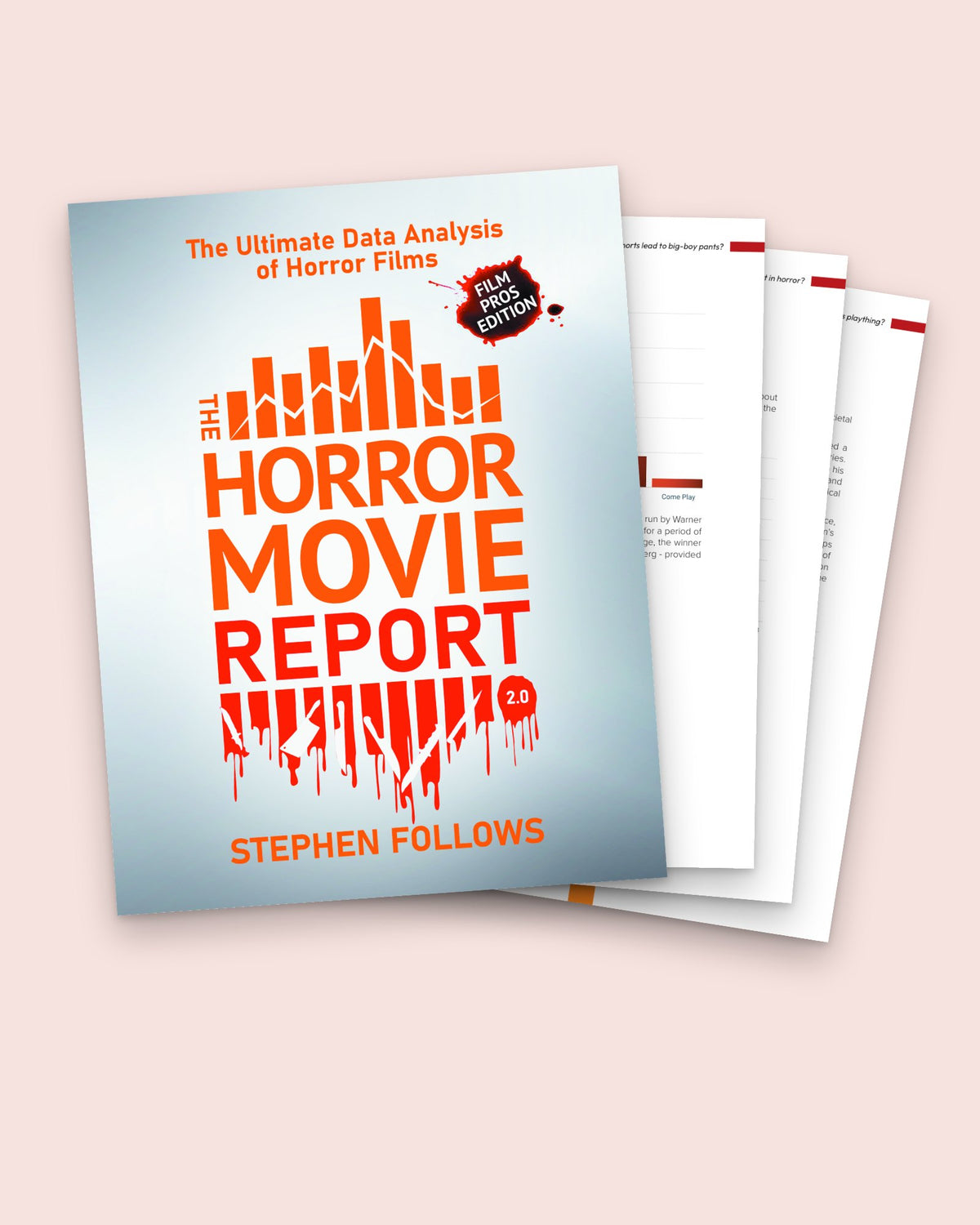 The Horror Movie Report, Pro Package, cover and inside pages