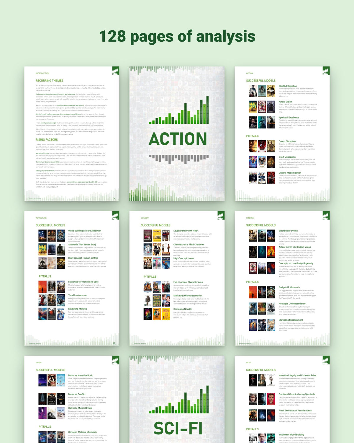 Greenlight Signals, pages from the report