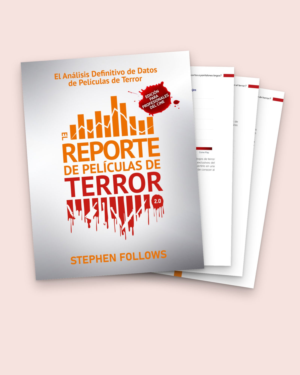 El Reporte de Películas de Terror, cover and inside pages