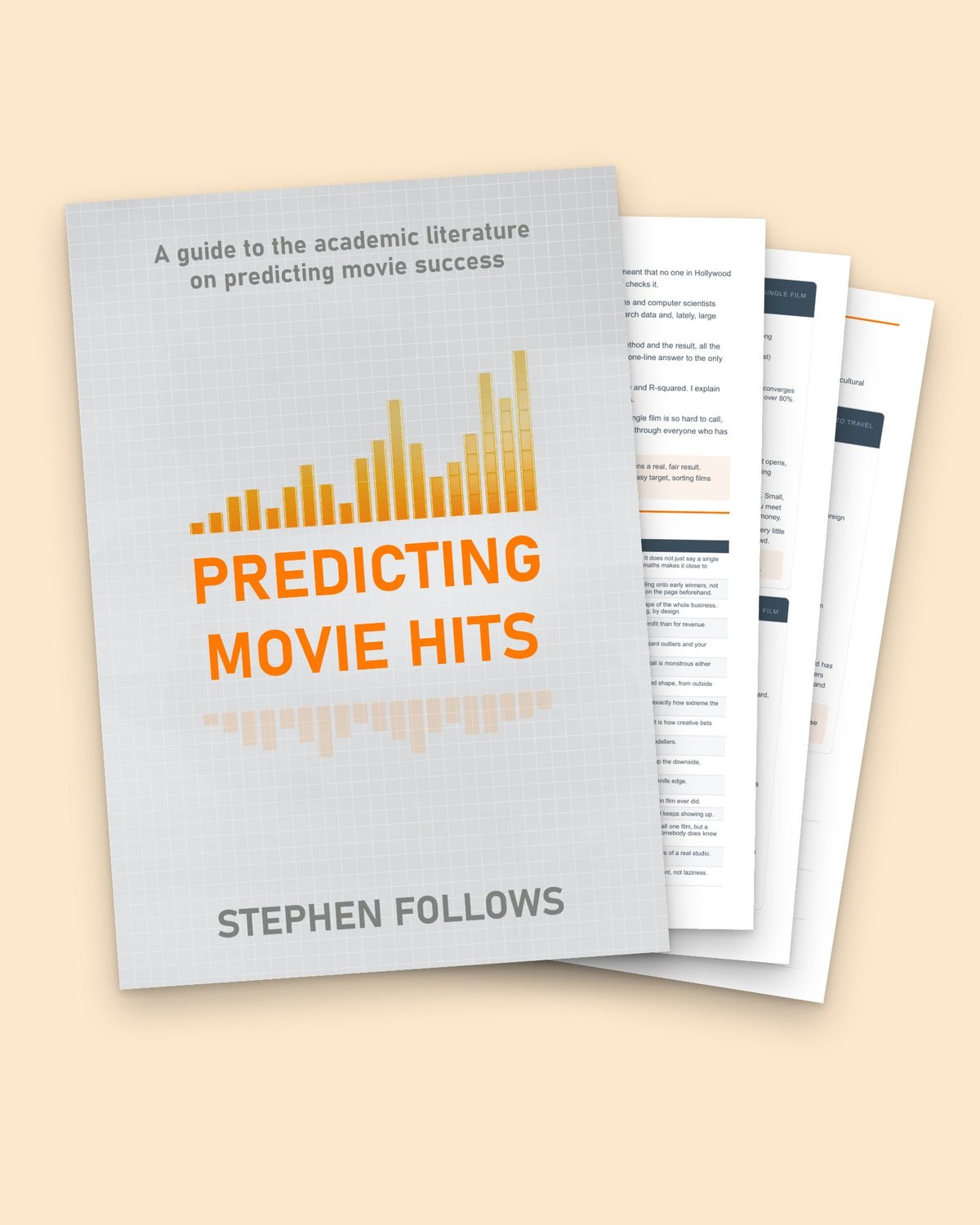 Predicting Movie Hits, cover and inside pages